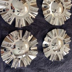 DOLCE CENTER CAPS # (contact info removed)-CAP CHROME WHEELS CENTER CAP SET OF 4 Caps