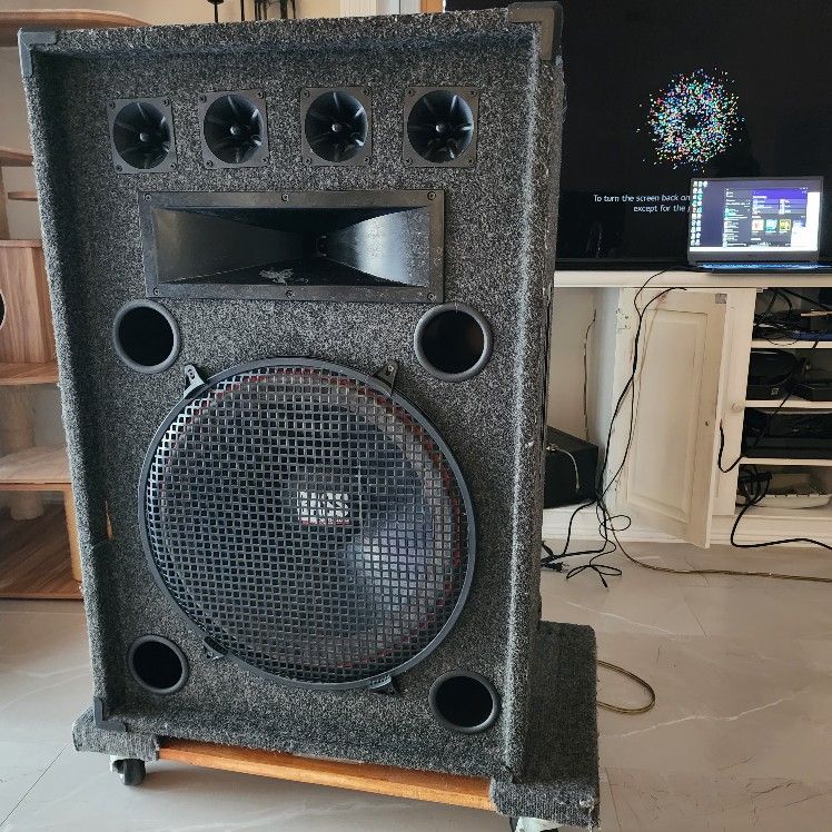 Bass Acoustics Speaker Giant!! Concert Quality Sound