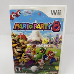 Mario Party 8 Nintendo Wii 2007 Complete w/ Manual Tested Disc