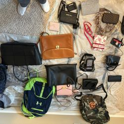 Huge Purse & Backpack Bundle – Michael Kors, Victoria’s Secret + More
