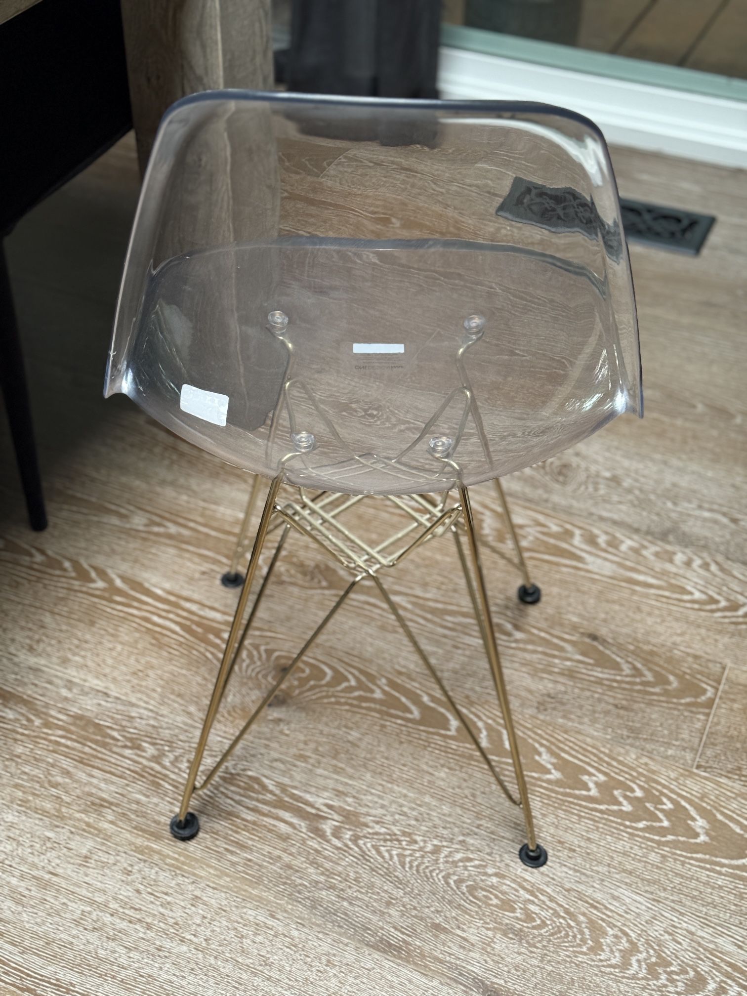 Acrylic Office Desk Chair