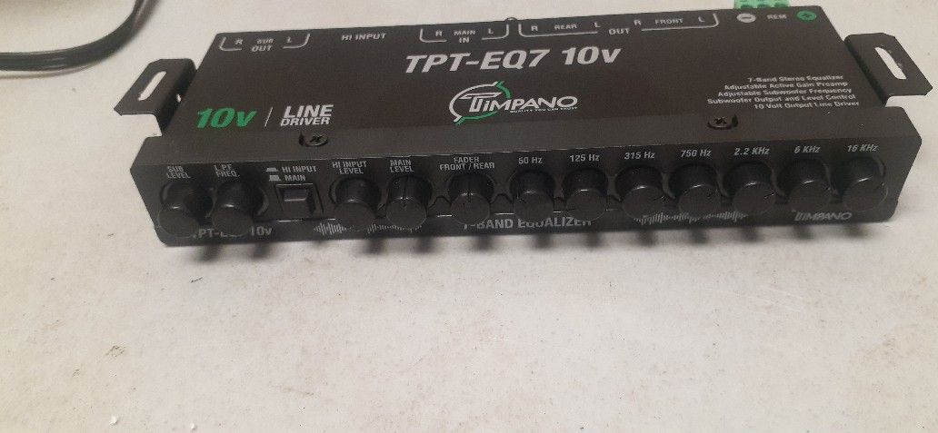 Hi Performance Line Driver EQ. TOP NOTCH PERFORMANCE
