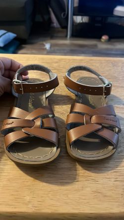 Brown saltwater sandals