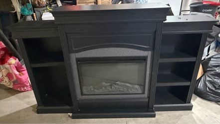 Fireplace entertainment center