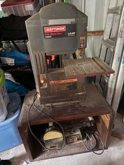 Vintage Craftsman band saw & Delta Sander