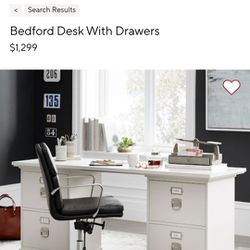 Potterybarn Bedford Desk And Hutch 
