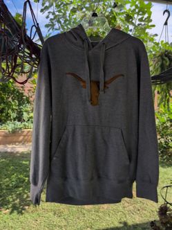 Texas Longhorns Gray Pullover Hoodie