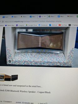 Logitech Wireless Speaker - New