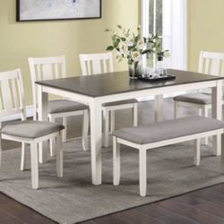Dining Table Set 6pc