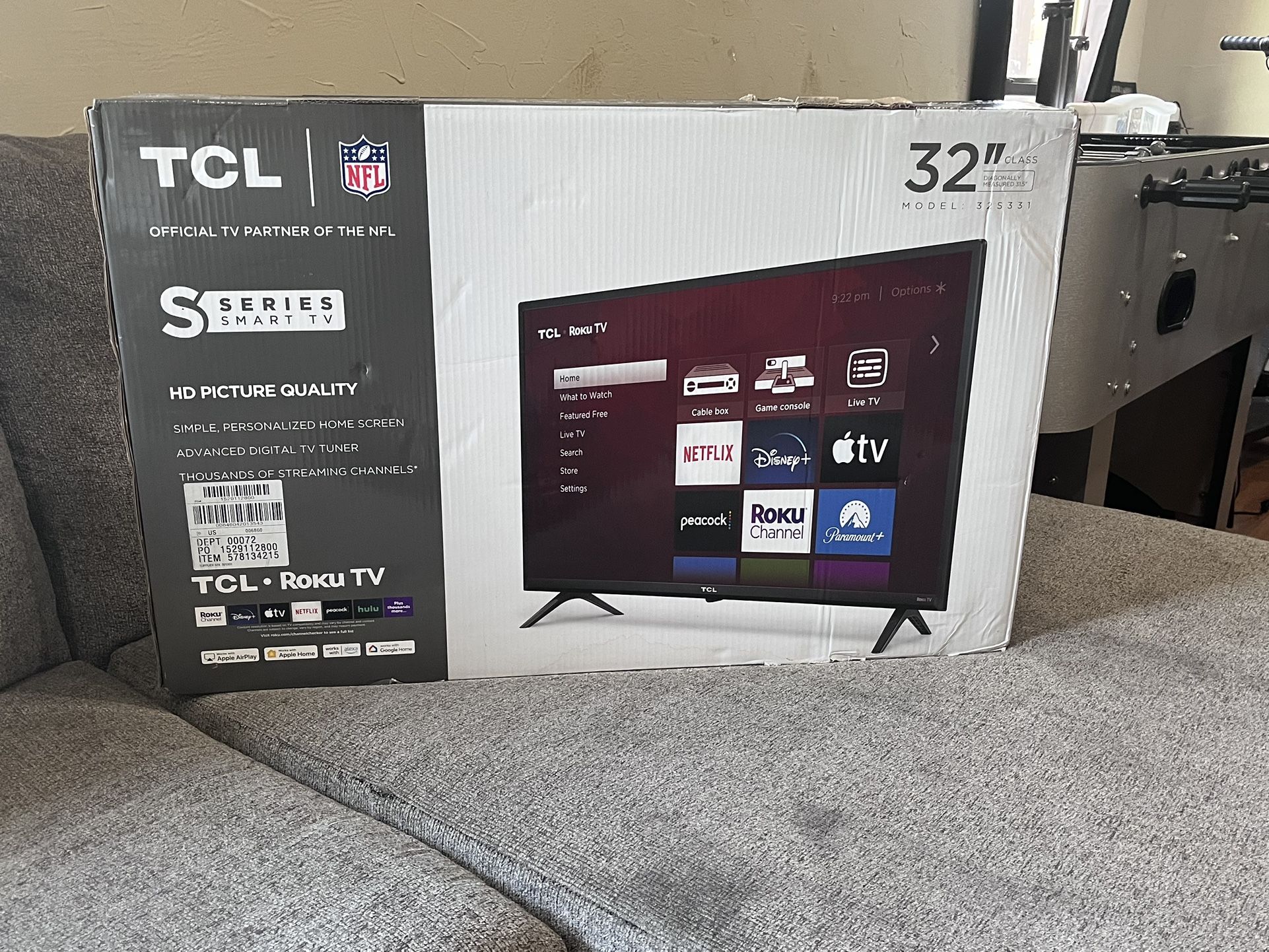 32” Smart Roku Tv