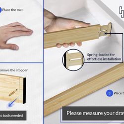 Drawer Dividers Bamboo