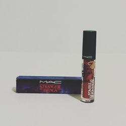 MAC x Stranger Things Lipglass Eerie El