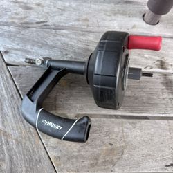 Husky Power Drum Auger, 1/4” x25’