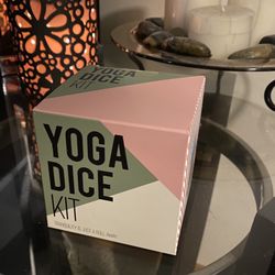 NIB Yoga Dice Kit | Fitness | Wellness | Mind & Body | New | Set