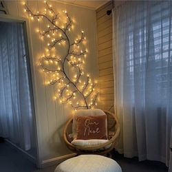 Twinkling Tree Enchanted Willow Vines with Lights