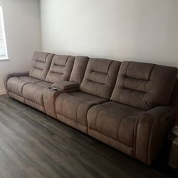 Recliner Sofa Like New $1250