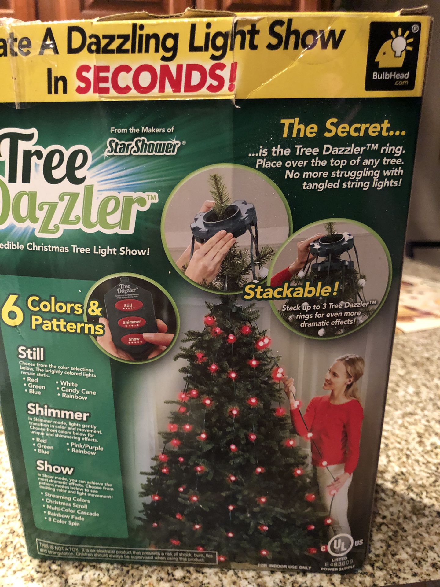 Tree Dazzler. Luces para árbol de navidad