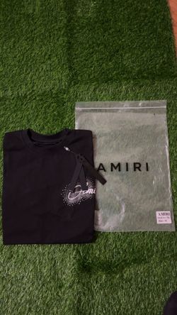 Amiri Black Graphic T-Shirt Size M