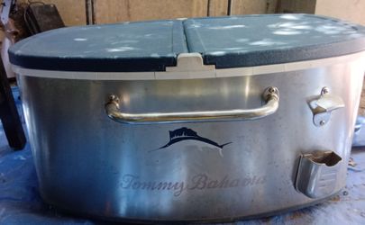 Tommy Bahama 100 Quart Stainless Steel Cooler