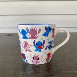 Disney Stitch & Angel True Love Mug (15 Oz)