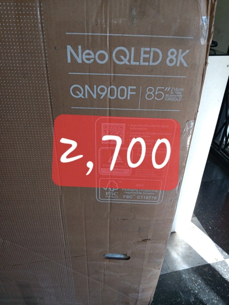 SAMSUNG 85"INCH NEO QLED 8K Q900F