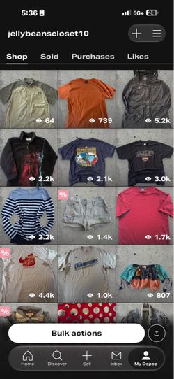 Coach, Harley Davidson, Michael Kors, Y2K and vintage clothes and purses!