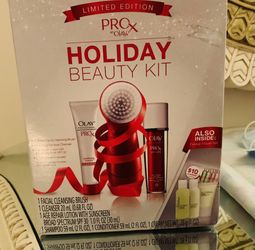 Limited Edition 2 speed facial cleansing system include brush, cleanser, sunscreen lotion, shampoo, conditioner, cream