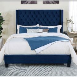 QUEEN BED FRAME MATTRES SOLD SEPARATELY NEW IN BOX FINNANCY AVAILABLE ☎️ 1714586,2564