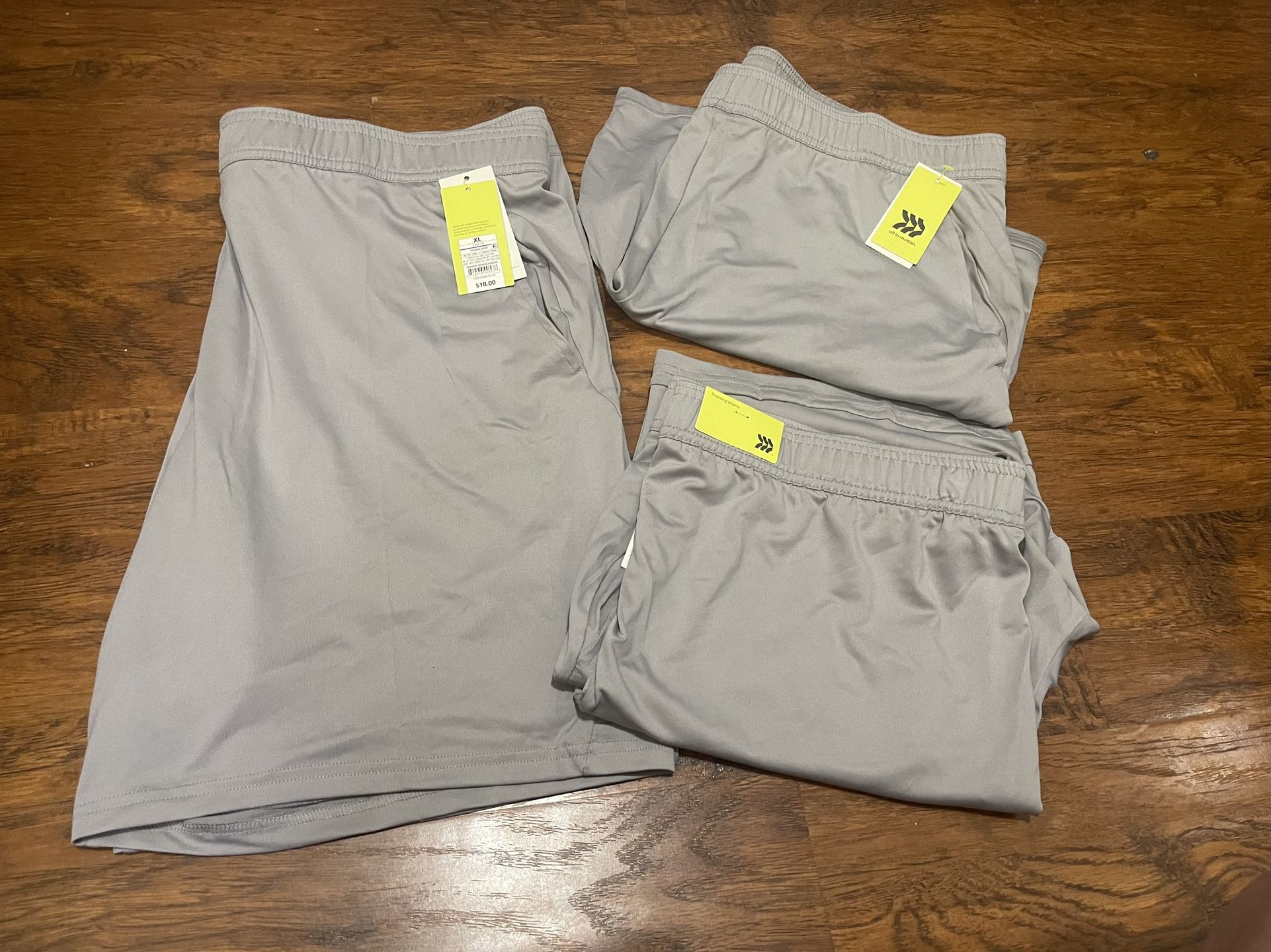 3pcs for $15 — ALL IN MOTION TRAINING SHORT FOR MEN