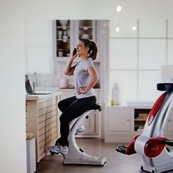 New  Exercise Bike Stationary Indoor SitNcycle