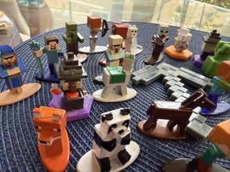 Mine Craft Diecast Figures