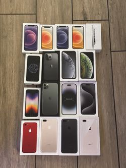 17 Empty iPhone Boxes