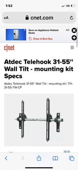 Wall Tilt TV Mount