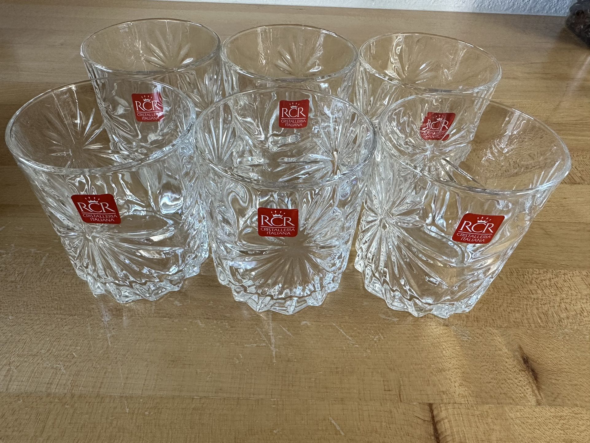 Oasis Crystal Whisky Glasses