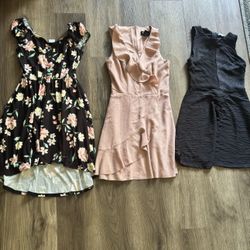 Bundle 3 Dresses For $ 8
