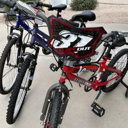 3 Bikes For Sale