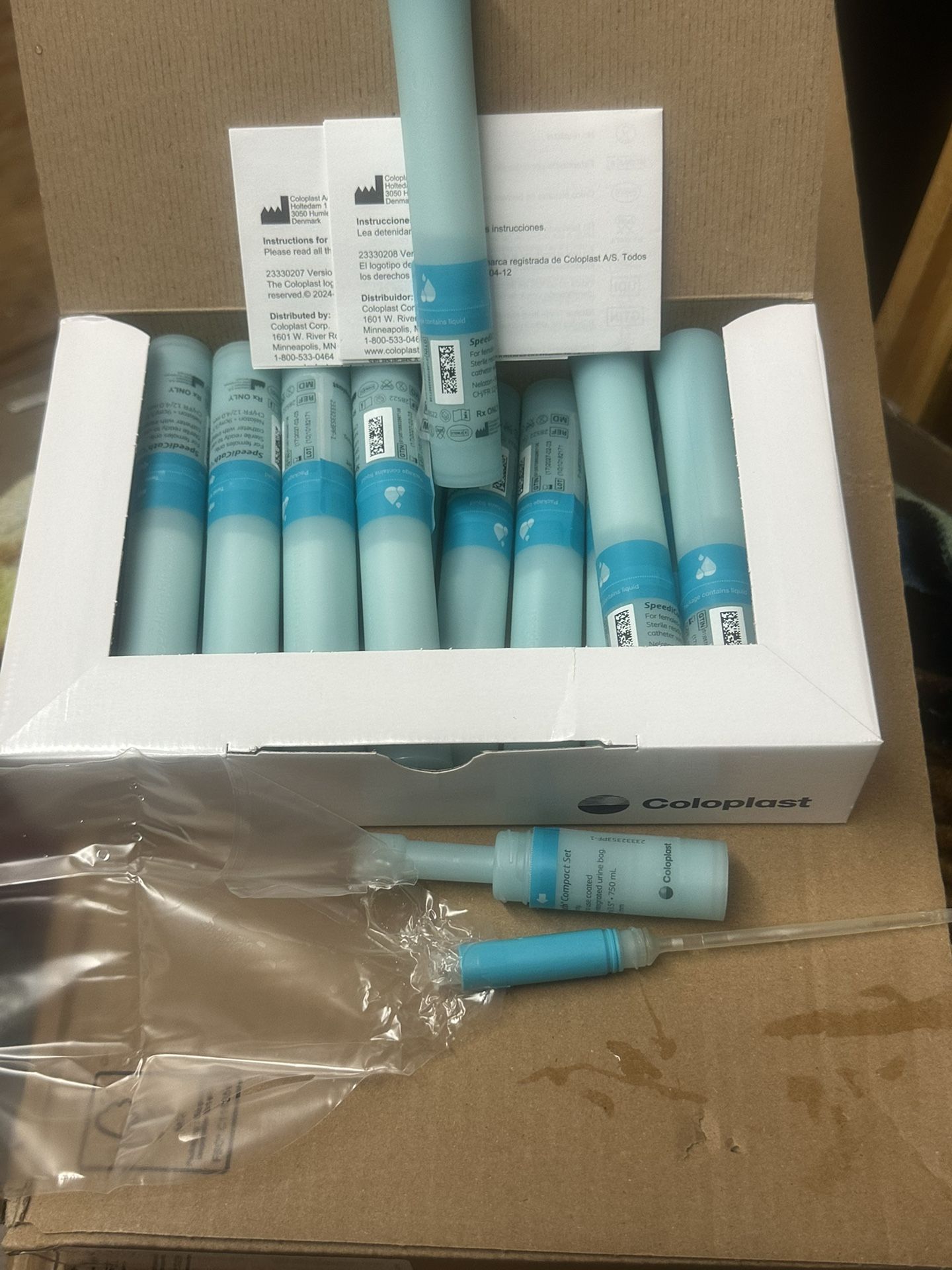 120 Coloplast 12FR Catheters (6 Boxes Of 20)