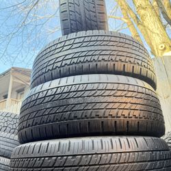 4 Used 245-75-17 Mount And Balance Included