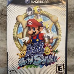 Super Mario Sunshine (Nintendo GameCube, 2002) Black Label - CIB, Tested/Working