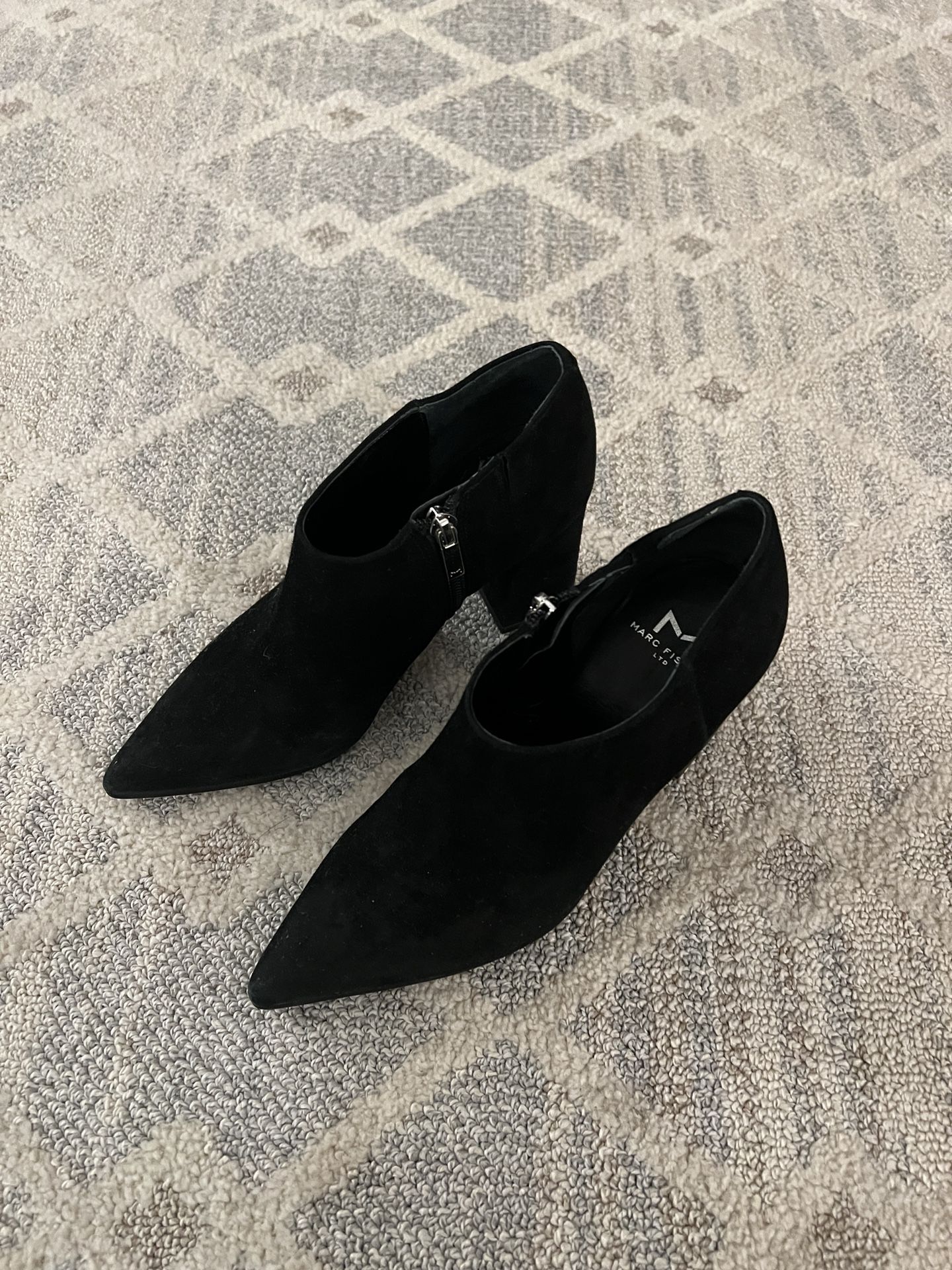 Marc Fisher Black Booties