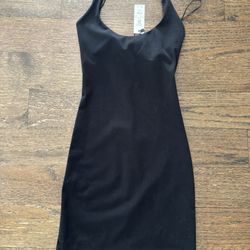 NEW Garage Clothing Black Mini Halter Dress  XXS  0 Misses Teens Women’s