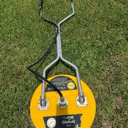 Pressure Washer Surface Cleaning 