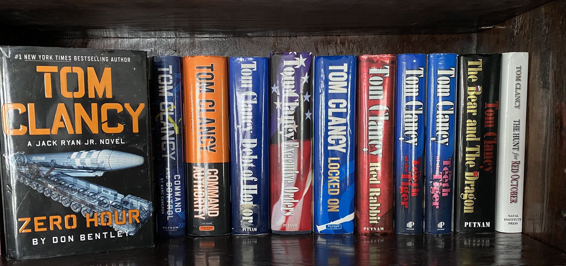 Tom Clancy books 