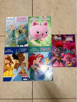 New Kids Coloring & Activity Books Bundle