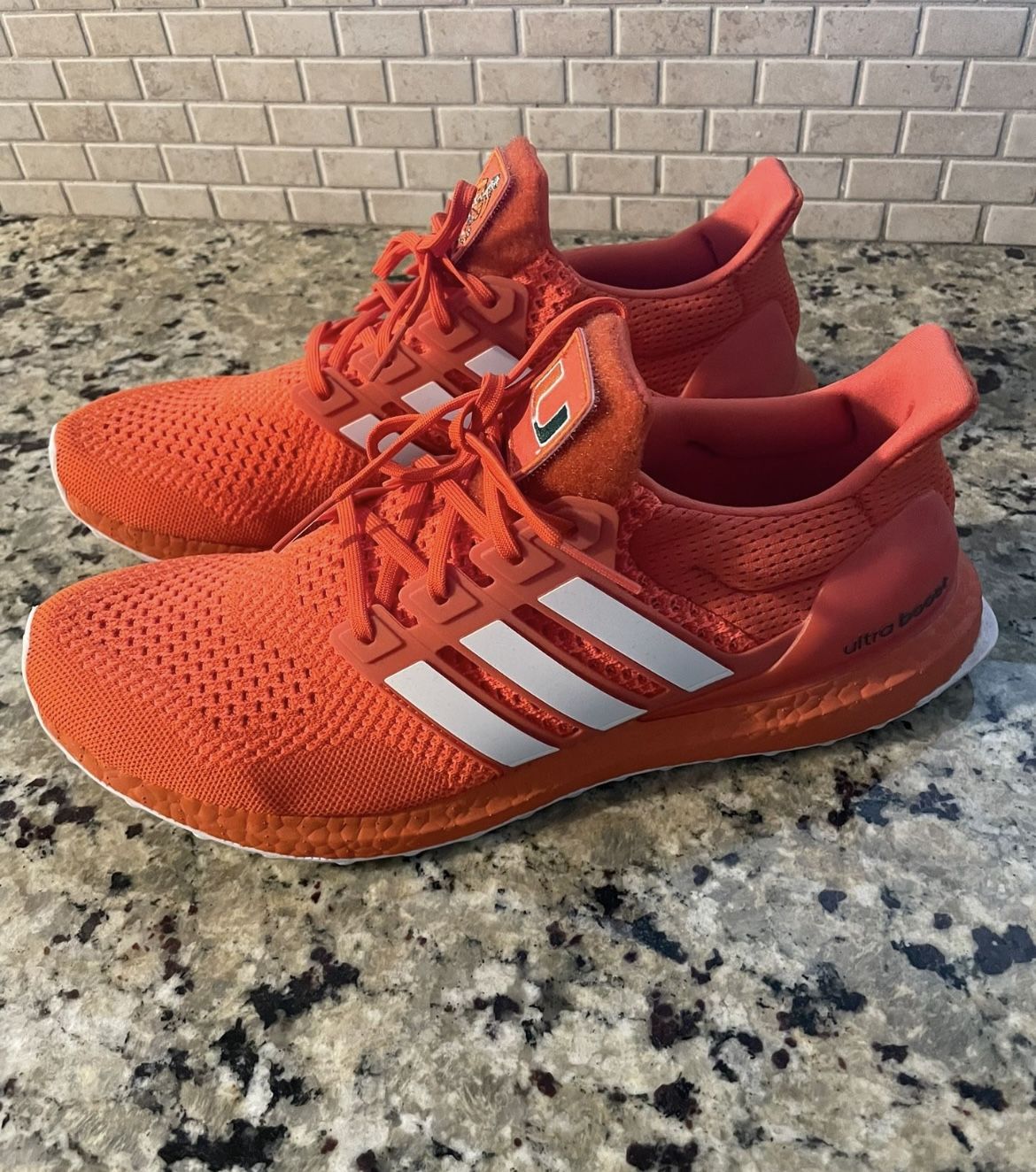 Adidas Miami Hurricanes Ultraboost Size 12.5