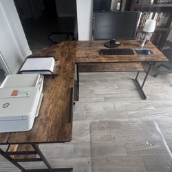 Desk w/ Drawer  