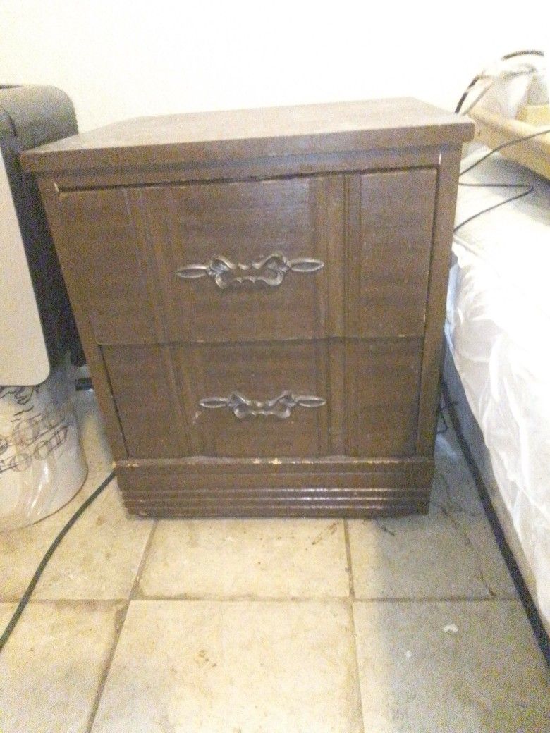 Two Matching End Tables Bedroom