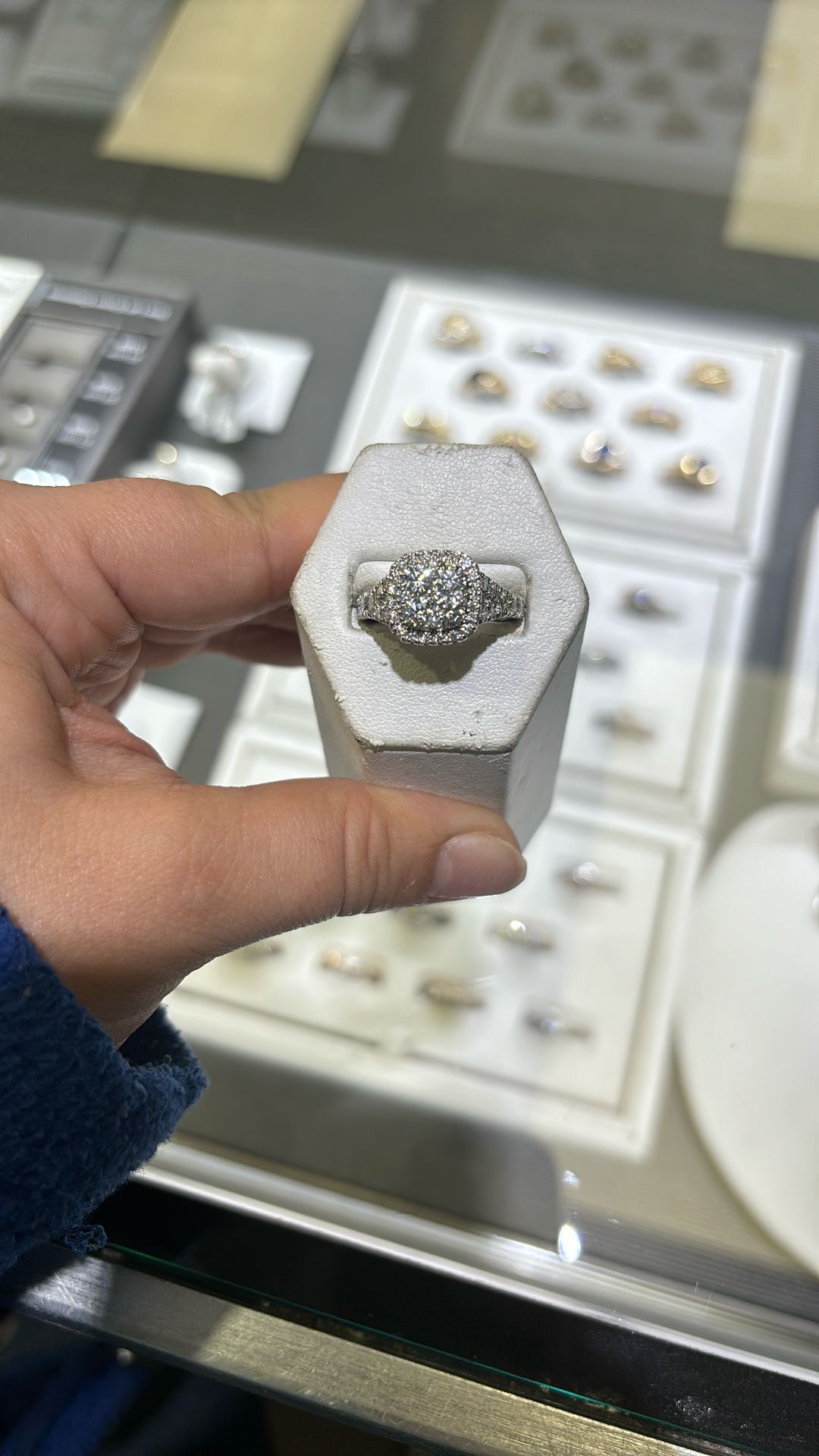 Size 8 14k 1.75ct Lab Grown Diamond Ring