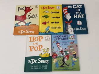 Lot of 5 Dr. Seuss Beginners Books