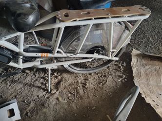 Electric Cargo Bike with Rear Rack
